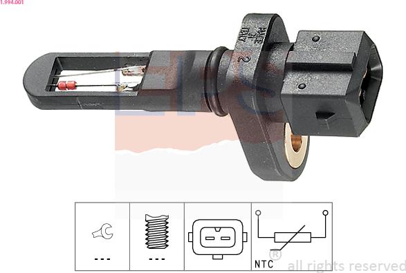 EPS 1.994.001 - Érzékelő, beszívott levegő hőmérséklet parts5.com