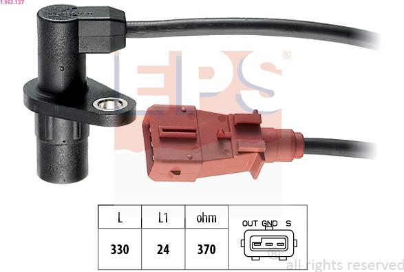 EPS 1.953.127 - Generador de impulsos, cigüeñal parts5.com