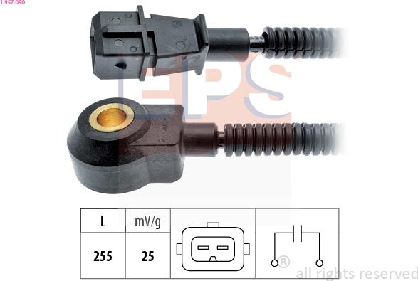 EPS 1.957.090 - Knock Sensor www.parts5.com