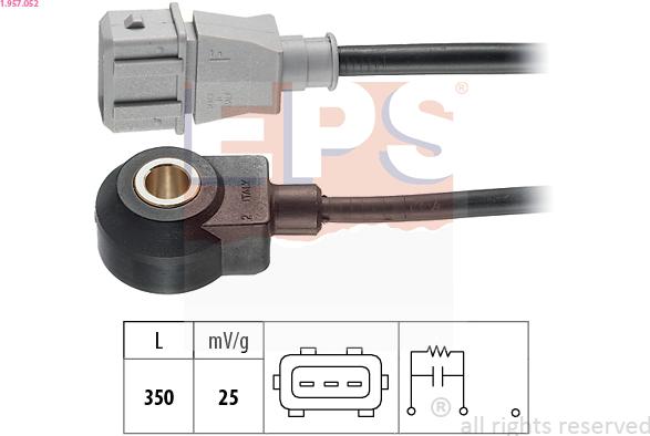 EPS 1.957.052 - Knock Sensor www.parts5.com