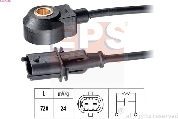 EPS 1.957.166 - Knock Sensor parts5.com