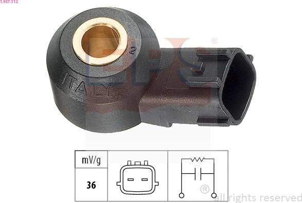 EPS 1.957.112 - Knock Sensor www.parts5.com