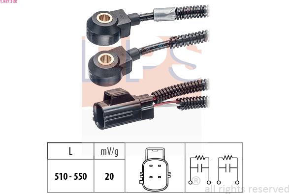 EPS 1.957.130 - Knock Sensor parts5.com