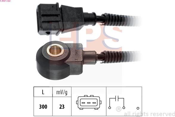 EPS 1.957.122 - Knock Sensor www.parts5.com