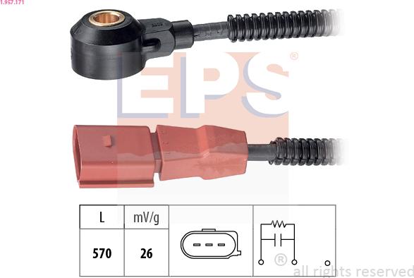 EPS 1.957.171 - Knock Sensor www.parts5.com