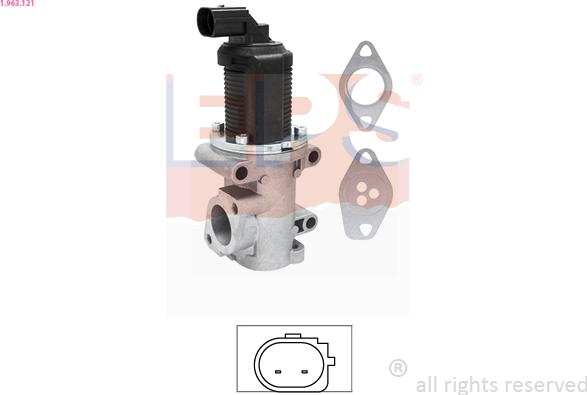 EPS 1.963.121 - EGR Valve parts5.com