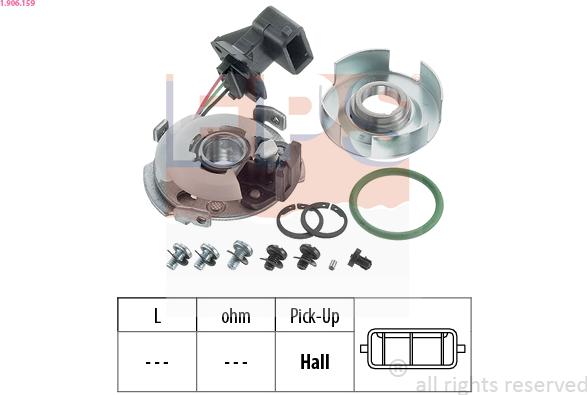 EPS 1.906.159 - Sensor, ignition pulse www.parts5.com