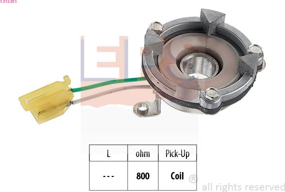 EPS 1.912.011 - Sensor, ignition pulse www.parts5.com