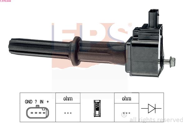 EPS 1.970.644 - Ignition Coil www.parts5.com