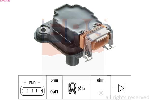 EPS 1.970.354S - Zündspule www.parts5.com