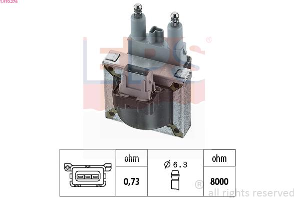 EPS 1.970.276 - Bobina de inductie www.parts5.com