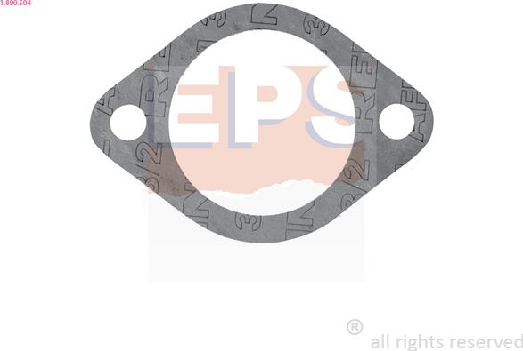 EPS 1.890.504 - Gasket, thermostat www.parts5.com