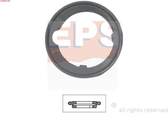 EPS 1.890.530 - Dichtung, Thermostat www.parts5.com