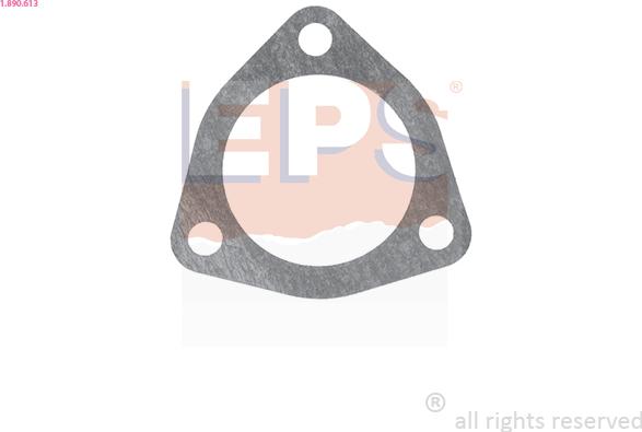 EPS 1.890.613 - Gasket, thermostat www.parts5.com