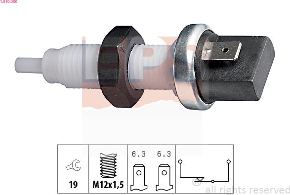 EPS 1.810.000 - Brake Light Switch parts5.com
