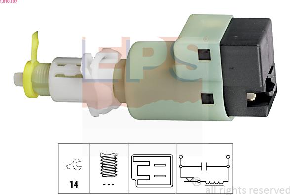 EPS 1.810.107 - Włącznik świateł STOP www.parts5.com