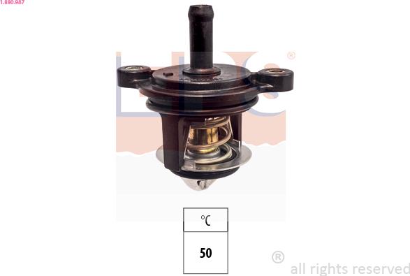 EPS 1.880.987 - Termostat,lichid racire www.parts5.com