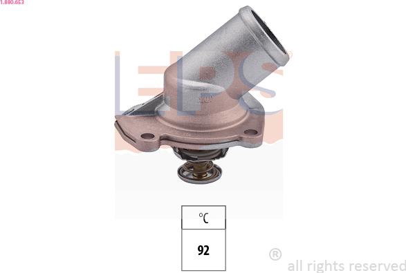 EPS 1.880.653 - Thermostat, coolant parts5.com