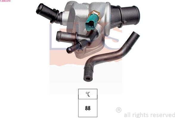 EPS 1.880.670 - Thermostat d'eau www.parts5.com