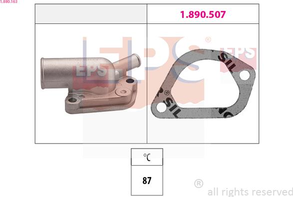 EPS 1.880.163 - Termostato, refrigerante www.parts5.com