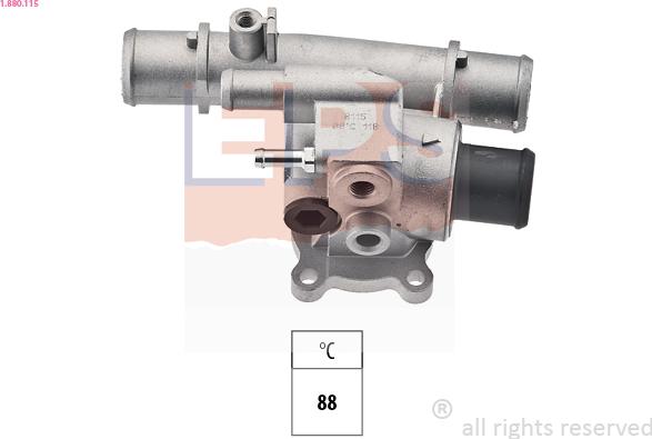 EPS 1.880.115 - Termostat,lichid racire www.parts5.com