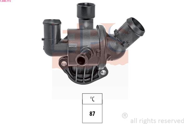 EPS 1.880.772 - Termostat, rashladna tečnost www.parts5.com