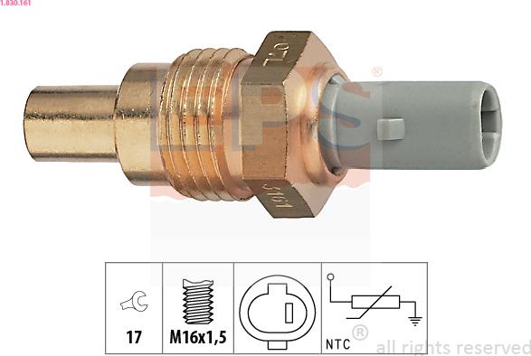 EPS 1.830.161 - Soğutucu akışkan sıcaklık sensörü www.parts5.com