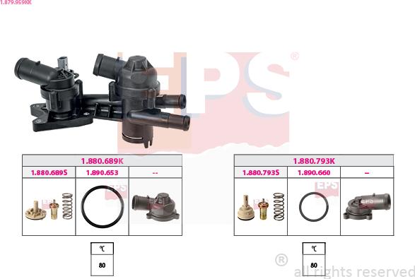 EPS 1.879.959KK - Termostat, hladilno sredstvo www.parts5.com