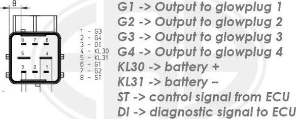 ERA 661363 - Control Unit, glow plug system www.parts5.com