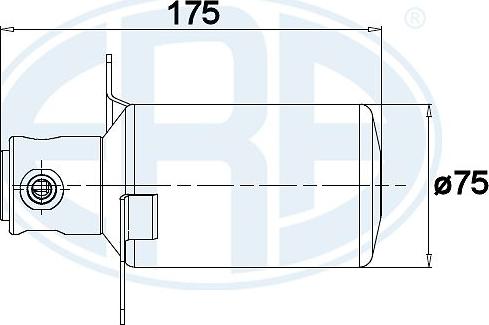 ERA 668015 - Sušač, klima-uređaj www.parts5.com