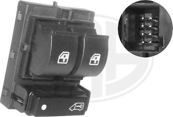 ERA 662408 - Interruptor, elevalunas www.parts5.com