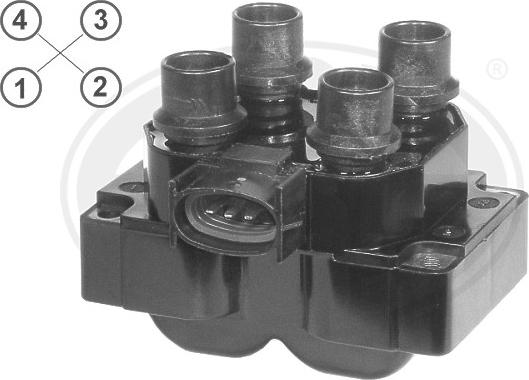 ERA 880048A - Ignition Coil www.parts5.com