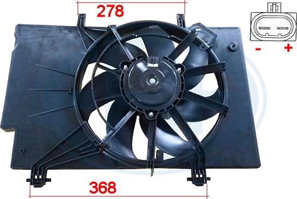 ERA 352008 - Fan, radiator parts5.com