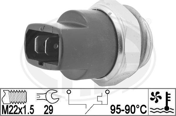 ERA 330962 - Temperatuurilülitus,radiaatorivent. www.parts5.com