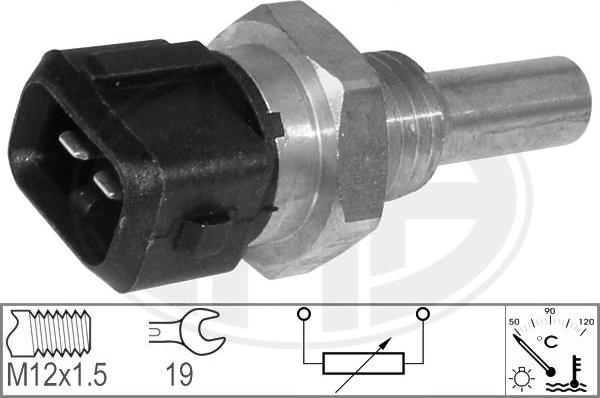 ERA 330583 - Senzor, temperatura rashladnog sredstva www.parts5.com