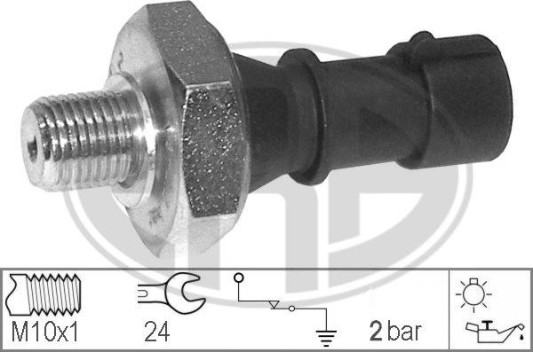 ERA 330538 - Sensor, presión de aceite parts5.com