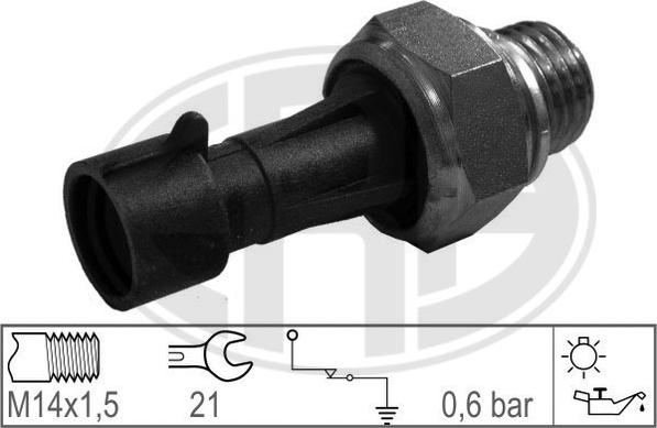 ERA 330684 - Датчик, налягане на маслото www.parts5.com