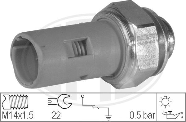 ERA 330630 - Czujnik, ciśnienie oleju www.parts5.com