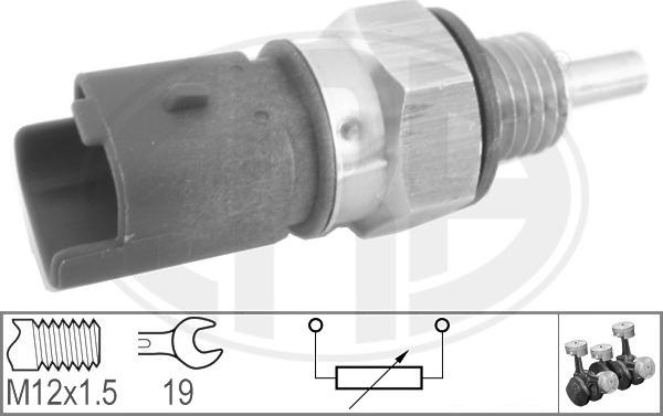 ERA 330624 - Senzor,temperatura lichid de racire www.parts5.com