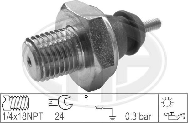 ERA 330005 - Snímač, tlak oleje www.parts5.com