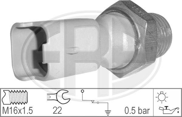 ERA 330026 - Sensor, presión de aceite www.parts5.com