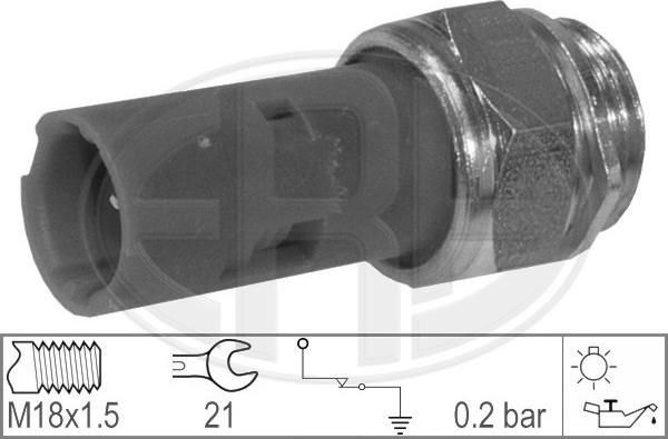 ERA 330021 - Sender Unit, oil pressure www.parts5.com