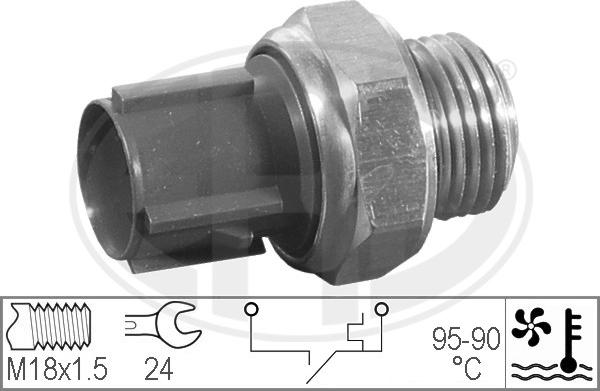 ERA 330193 - Sıcaklık şalteri, radyatör fanı www.parts5.com