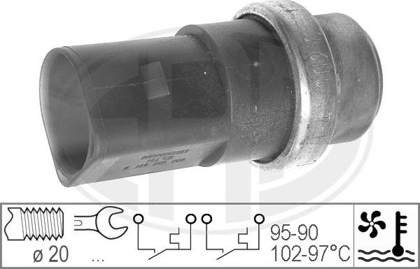 ERA 330231 - Teplotní spínač, větrák chladiče www.parts5.com