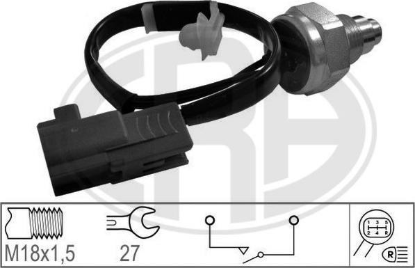 ERA 330749 - Interruptor, piloto de marcha atrás www.parts5.com