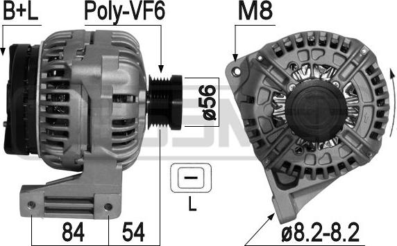 ERA 209052A - Generator / Alternator www.parts5.com