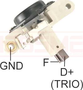 ERA 215284 - Voltage regulator, alternator www.parts5.com