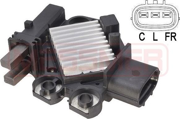 ERA 216344 - Voltage regulator, alternator www.parts5.com