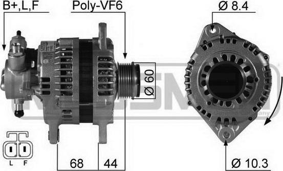 ERA 210322A - Alternator www.parts5.com