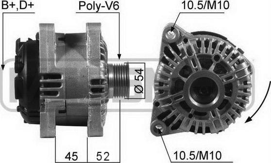 ERA 210234 - Alternateur www.parts5.com